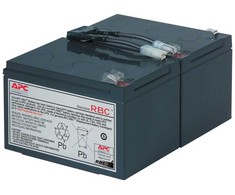 APC akumuliatoriaus keitimo kasetė RBC6 (OEM), sandari švino-rūgštinė (VRLA), juoda, 7,68 kg, 195,6 x 152,4 x 94 mm, 0–40 °C, 0–95 %