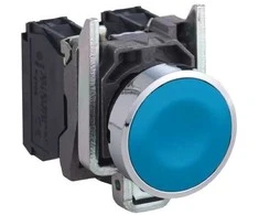 Schneider Electric Valdymo mygtukas 22mm mėlynas su grįžimu 1Z (XB4BA61)