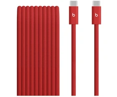 Beats 240W USB-C to USB-C Braided Cable (3 m ) - Rapid Red