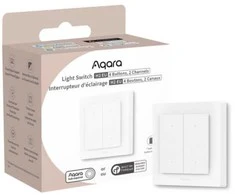 Aqara H2 Išmanus 4 mygtukų 2 kanalų zigbee, Thread jungiklis (WS-K08D)