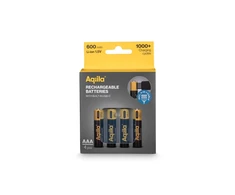 Įkraunami AAA akumuliatoriai „Aqiila C720-H Pro“, 600 mAh, 1,5 V, USB-C, 4 vnt.
