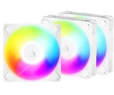 ARCTIC P14 Pro Reverse A-RGB PWM Fan – 140mm, baltas, pack of 3