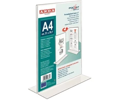 ARDA 80TA4, permatomas, A4, universalus, 210 mm, 297 mm