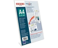 ARDA 80LA4, Permatomas, A4, Universalus, 210 mm, 297 mm