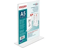 ARDA 80TA5, permatomas, A5, universalus, 148 mm, 210 mm