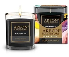 Aromatinė žvakė Juodas Crystal, 120g (~25 h) │Areon