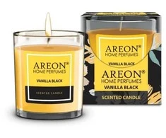 Aromatinė žvakė Vanilla Juodas, 120g (~25 h) │Areon