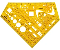 Aristo ARISTO Elektrinio kampainio šablonas Formatas 155 x 155 mm