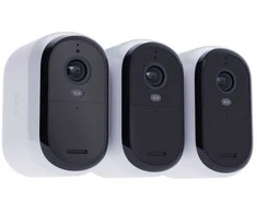 Arlo „Essential 3 XL 2K“ apsaugos kamera, 2 kamerų, IP apsaugos kamera, skirta naudoti viduje ir lauke, laidinė ir belaidė, „Amazon Alexa“ / „Google Home“ / „Apple HomeKit“, danų, vokiečių, olandų, anglų, ispanų, suomių, prancūzų, italų, norvegų, švedų, IP65