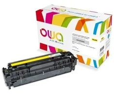 Tonerio kasetė „Armor“ OWA, skirta HP Color LaserJet Pro300 M351, M375, Pro400 M451, M475, 2600 puslapių, CE412A, geltona