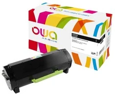 Toneris Armor Toneris OWA Armor do LEXMARK MS 417, 517, 617, MX 417, 517, 617, 8500 stron, 51B2H00, juoda/juodas