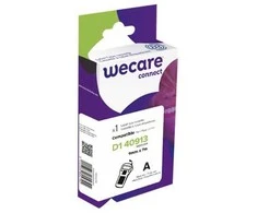 WECARE ARMOR juosta skirta DYMO S0720680, juoda/balta, 9mm x 7m