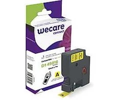 WECARE ARMOR juosta skirta DYMO S0720580, juoda/geltona, 12mm x 7m