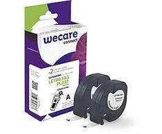 Armor K80016W4 - Juodas on transparent - DYMO - LETRATAG 100H LETRATAG 100T - 1.2 cm - 4 m - 2 pc(s)