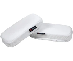 Arozzi - Memory Foam Armrest Pads - Baltas (AZ-MFPAD-WT)