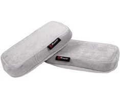 Arozzi – „Memory Foam“ porankių pagalvėlės, pilkos – aksominės pilkos