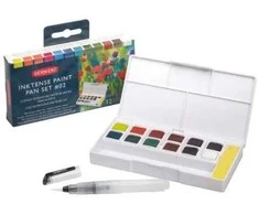 Derwent Inktense Paint keptuvė 12 vnt. rinkinys 2