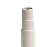 Artiplastic Macos Srl K20 kondensato žarnos įvorė - UV atsparus PVC, neapdorotai balta RAL 9001, klijai, Ø 20 - Ø 16-18-20 mm