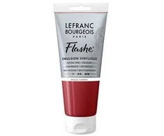 Artmax Flashe akriliniai dažai 80ml karmino raudona
