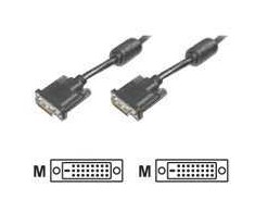 ASSMANN Electronic 3m DVI-D (24+1), 3 m, DVI-D, DVI-D, vyriškas, vyriškas, juodas
