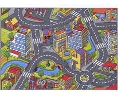Associated Weavers Žaidimų kilimėlis automobiliui SMART CITY 95 x 133 cm