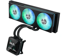 Chłodzenie wodne Asus PRIME SLC II 360 ARGB LCD procesor chłodnica cieczy all-in-one 12 cm juoda 1 vnt. (90RC01W1-B0EAY0)