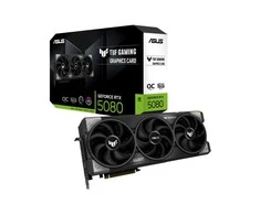 Vaizdo plokštė ASUS TUF Gaming TUF-RTX5080-O16G-GAMING, GeForce RTX 5080, 16 GB, GDDR7, 256 bitų, 7680 x 4320 pikselių, PCI Express 5.0