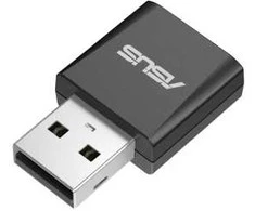 Asus Trijų dažnių BE6500 WiFi 7 Nano USB adapteris | USB-BE92 Nano