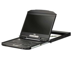 Šakotuvas Przełącznik Aten 1U Short Gylis USB VGA Single