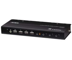 Šakotuvas Switch Aten ATEN CS784H przełącznik KVM Juodas