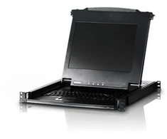 ATEN CL1000M, 43,2 cm (17"), LCD, prancūzų, AZERTY, 16 W, 1 A