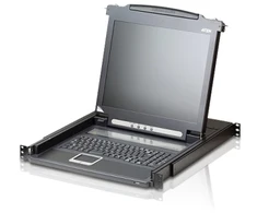 ATEN CL1000M, 1280 x 1024 pikselių, Rack mounting, 16 W, 1U, Juodas