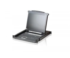 ATEN CL1000M, 1280 x 1024 pikselių, Rack mounting, 16 W, 1U, Juodas