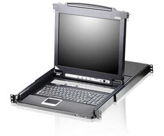 Valiklis Przełącznik Aten ATEN CL5708N przełącznik KVM Możliwości montowania w stelażu Juodas