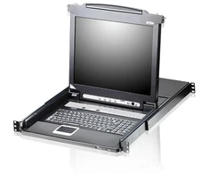 Konsolė KVM Aten 8 Port 19'' LCD KVMP Switch, (CL5708N-ATA-2XK07GG)