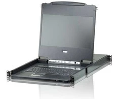 Aten CL6708MW, 1920 x 1080 pikselių, Rack mounting, 1U, Juodas