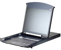 ATEN KL1108VN, 48.3 cm (19"), LCD, USB, USB, DVI-D/VGA, Spanish