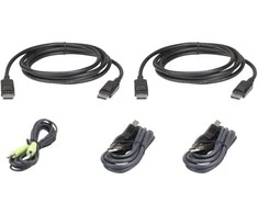 Kabelis Aten ATEN 2L-7D03UDPX5 USB DisplayPort Dual Ekranas Secure KVM Kabelset