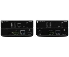 Maršrutizatorius Atlona AT-OME-EX-KIT-LT, Tinklo siųstuvas ir imtuvas, 70 m, 120 Mbit/s, Cat5e, Cat6, Cat6a, Cat7, HDMI, IEEE 802.3af, Juoda