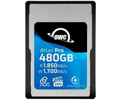 OWC CFexpress Atlas Pro R1850/W1700/VPG200 (Type A), CFX A to B adapter incl. - 480GB