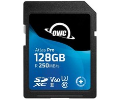 Atminties kortelė OWC SD ATLAS PRO SDXC UHS-II R250/W130 (V60) 128GB