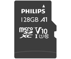 Atminties kortelė Philips FM12MP45B/00, 128 GB, „Micro SDXC“, 10 klasė, UHS-I, 1 klasė (U1), V10
