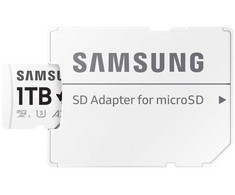 Atminties kortelė Samsung MB-MD1T0S, 1 TB, „Micro SDXC“, 10 klasė, UHS-I, 180 MB/s, 130 MB/s