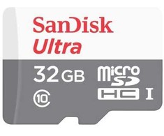 Sandisk 32 GB „Ultra Micro SDHC“ ir SD atminties kortelės adapteris