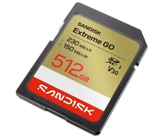 Atminties kortelė SanDisk Extreme GO 512 GB SDXC UHS-I
