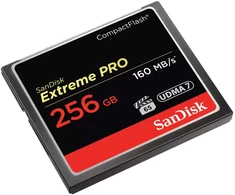 Atminties kortelė SanDisk Extreme Pro CompactFlash, 256 GB