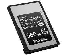 Atminties kortelė Karta SanDisk PRO-CINEMA CFexpress Typ A 960GB (SDCFEA-960G-GN4NN)