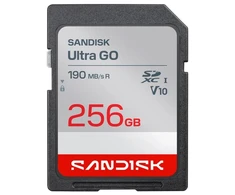 Atminties kortelė Karta SanDisk Ultra SD UHS-I 256GB SD 190MB/S