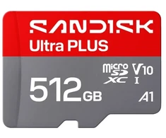 Atminties kortelė SANDISK Ultra PLUS Micro SD 512GB UHS-I Card