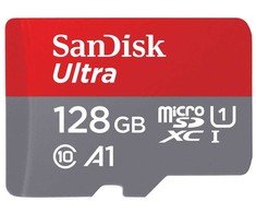 „SanDisk Ultra SD“ kortelė su adapteriu, 128 GB